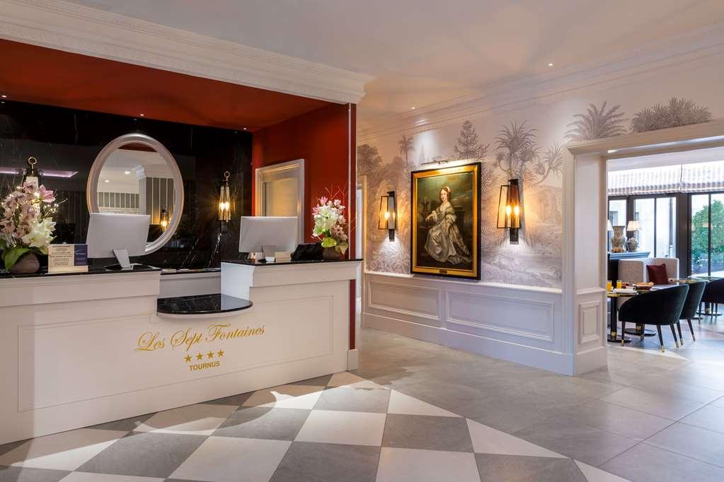 Hotel & Spa Les Sept Fontaines Best Western Premier Tournus Interiør bilde